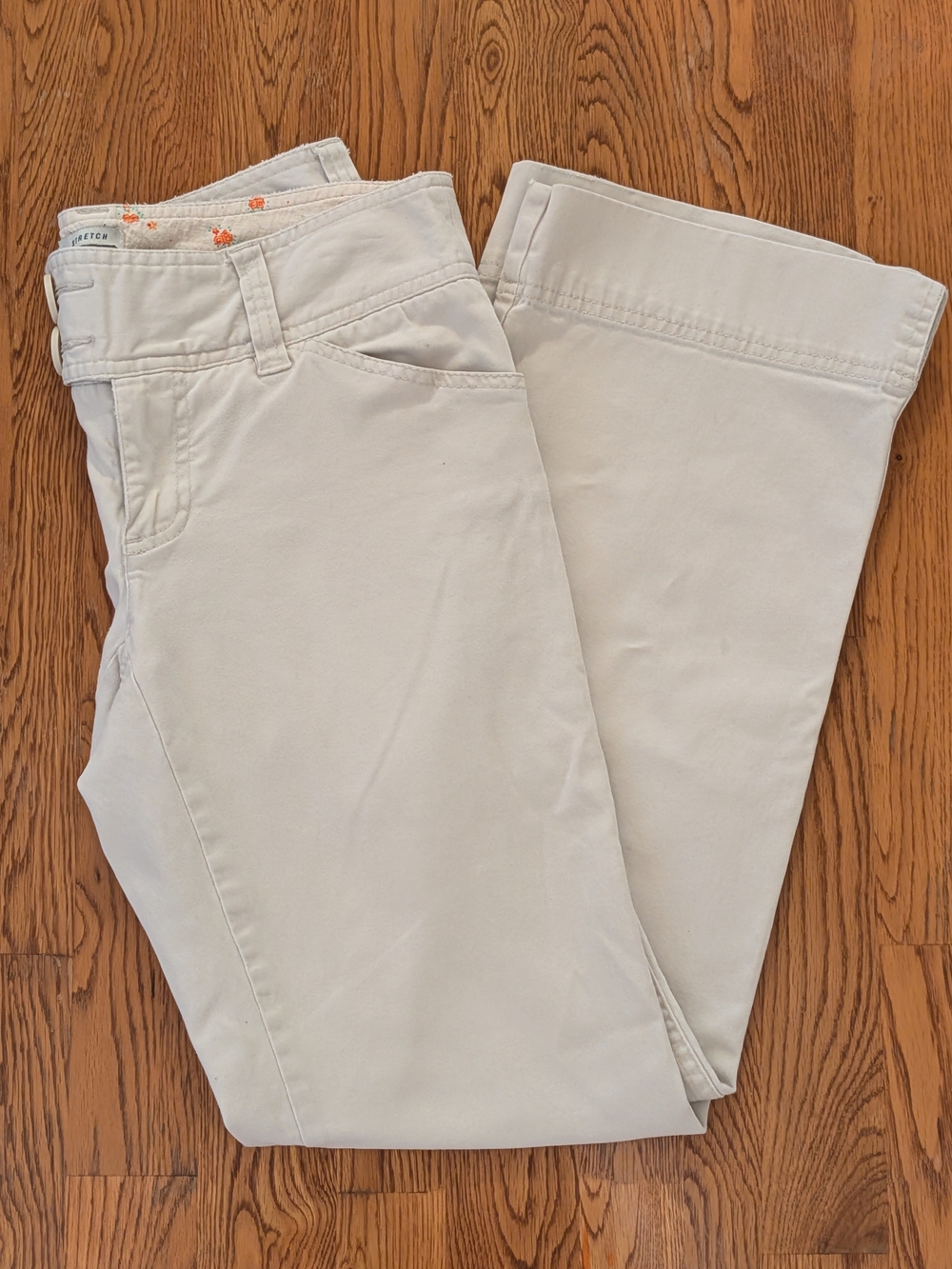 Y2K Old Navy Low Rise Khaki Cotton Chino Pants